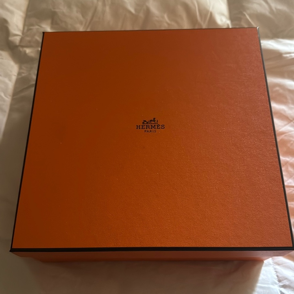 Hermes Gift box 
10 x 10 x 3.75
